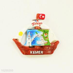 Ship Shaped Fridge Magnet/Refrigerator Magnet for Decoration