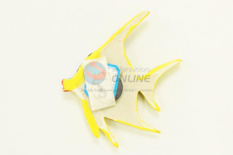 Yellow Fish Shaped Fridge Magnet/Refrigerator Magnet