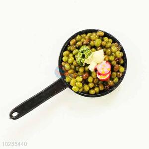 Pan Shaped Fridge Magnet/Refrigerator Magnet for Decoration with Beans