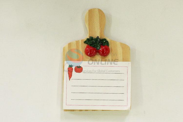 Cutting Board Fridge Magnet/Refrigerator Magnet with Cherry