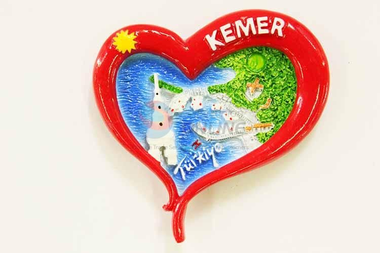 Heart Shaped Fridge Magnet/Refrigerator Magnet for Decoration