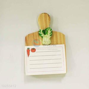 Cutting Board Shaped Fridge Magnet/Refrigerator Magnet with Green Vegetables