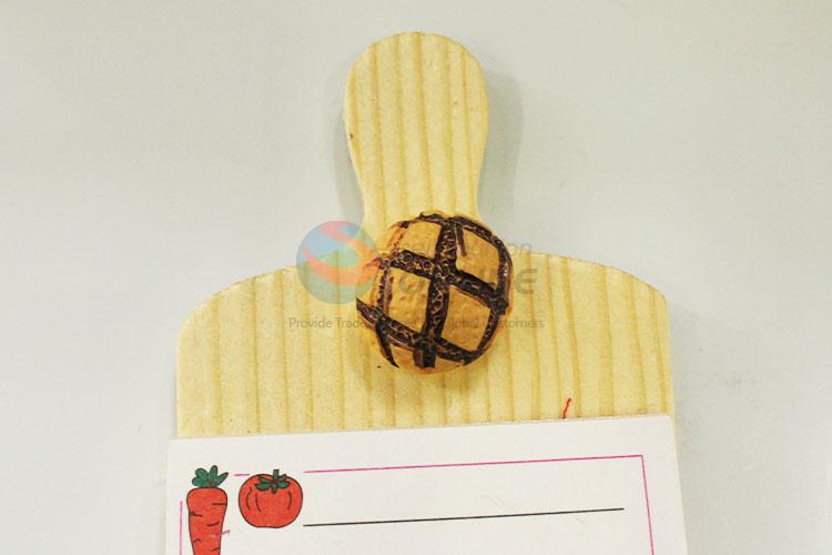 Cutting Board Shaped Fridge Magnet/Refrigerator Magnet with Bread