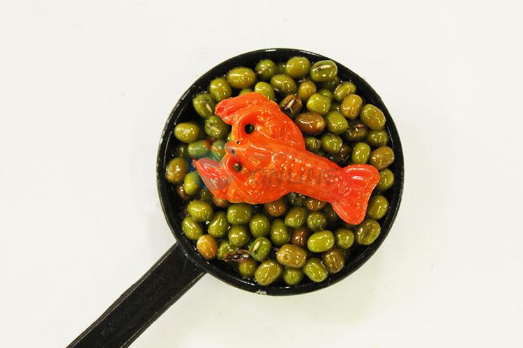 Pan Shaped Fridge Magnet/Refrigerator Magnet for Decoration with Lobster