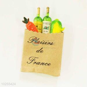 Beer Bottle and Vegetable Fridge Magnet/Refrigerator Magnet for Decoration