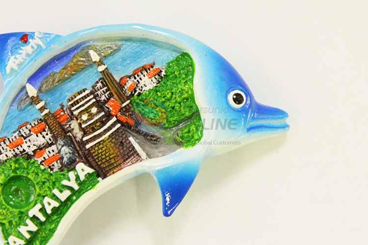 Wholesale Dolphin Shaped Fridge Magnet/Refrigerator Magnet for Decoration