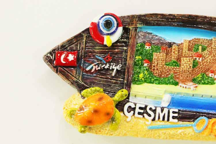 Ship Shaped Fridge Magnet/Refrigerator Magnet for Decoration