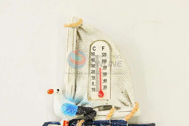 Ship Shaped Fridge Magnet/Refrigerator Magnet with Thermometer