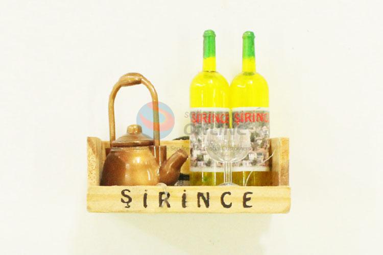 Wholesale Wine Fridge Magnet/Refrigerator Magnet for Decoration