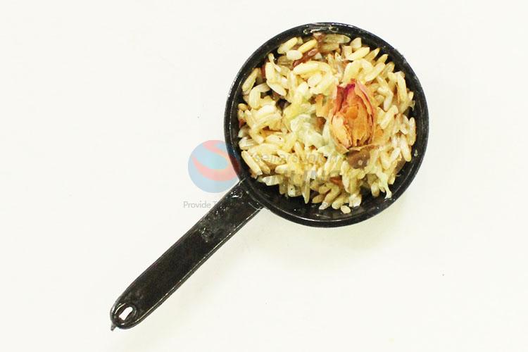 Pan Shaped Fridge Magnet/Refrigerator Magnet for Decoration with Fried Rice