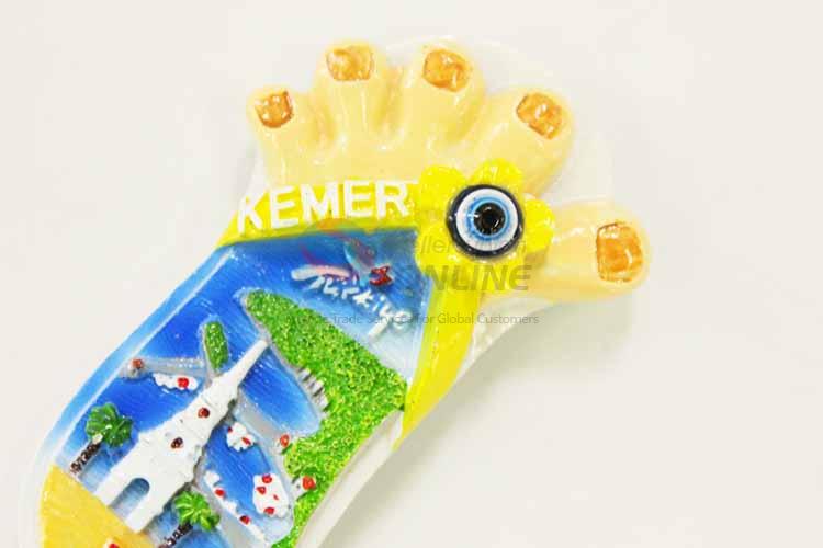 Wholesale Promotional Slipper Shaped Fridge Magnet/Refrigerator Magne for Decoration