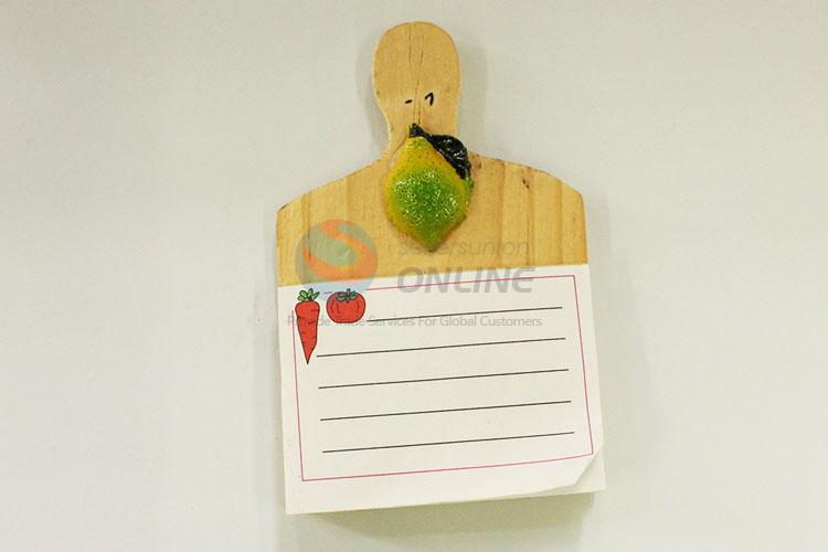 Cutting Board Shaped Fridge Magnet/Refrigerator Magnet with Pear