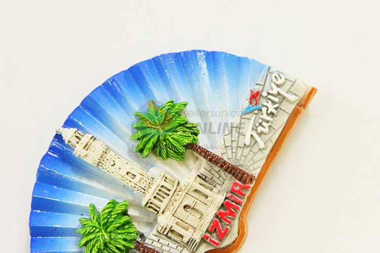 Fan Shaped Fridge Magnet/Refrigerator Magnet for Decoration