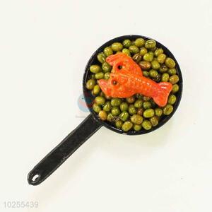 Pan Shaped Fridge Magnet/Refrigerator Magnet for Decoration with Lobster