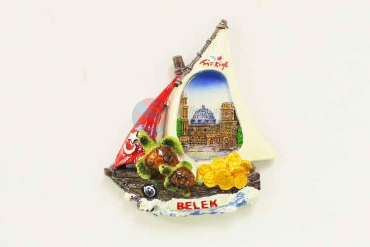 Ship Shaped Fridge Magnet/Refrigerator Magnet for Decoration