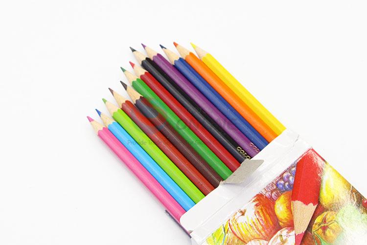 China Supply 12 Colors Colored Pencils Set