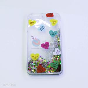 Heart Liquid Quicksand Phone Shell for iphone6/6 Plus