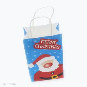 Hot-selling popular latest design Christmas kraft paper gift bag