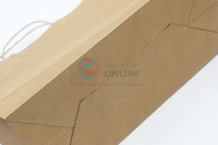 Popular wholesale cheap kraft paper gift bag