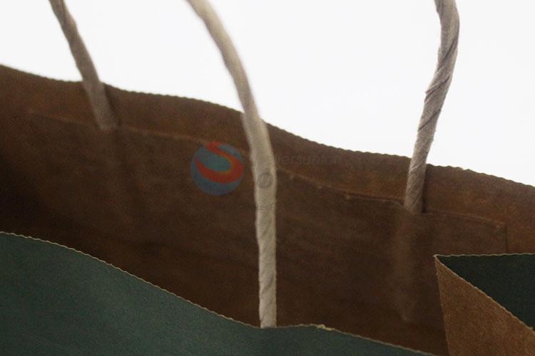 Simple style low price kraft paper gift bag