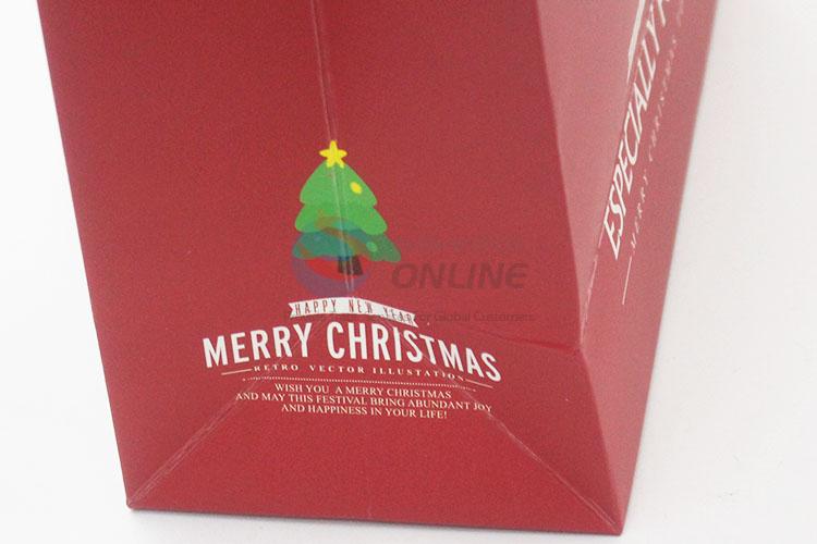 New style cool 3pcs red Christmas gift bags