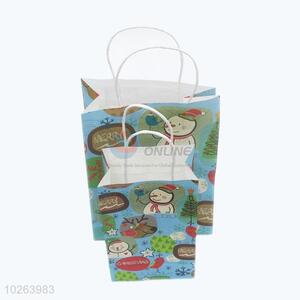 Cheap new style high sales 2pcs kraft paper gift bags