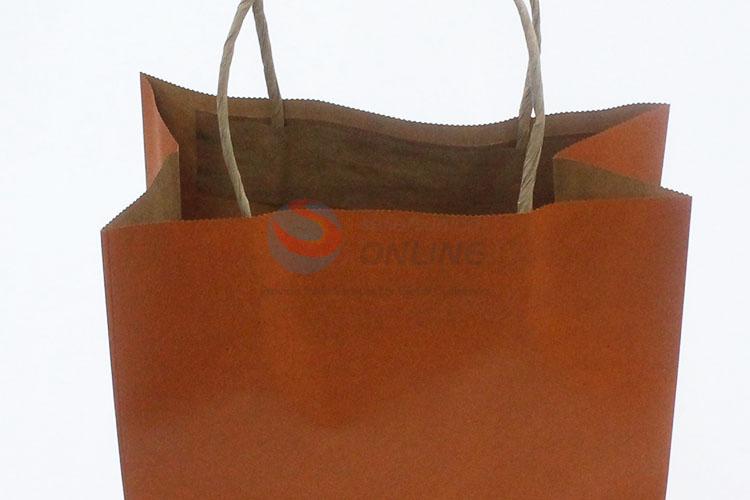 Simple style low price kraft paper gift bag