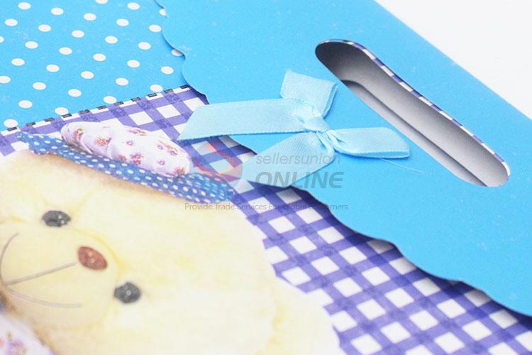 China factory price cute blue gift bag