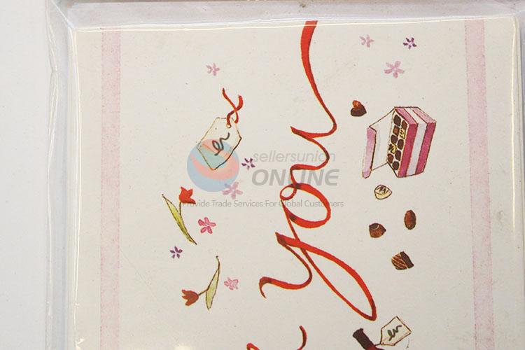 Little Cake Pattern Paper Greeting Card Birthday Card Thanksgiving Day Card