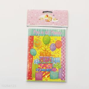 Colorful Balloons Pattern Exquisite Decoration Greeting Card/Birthday Card