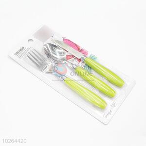 Pretty Cute Stainless Steel Tableware Knife, Fork and Spoon Set
