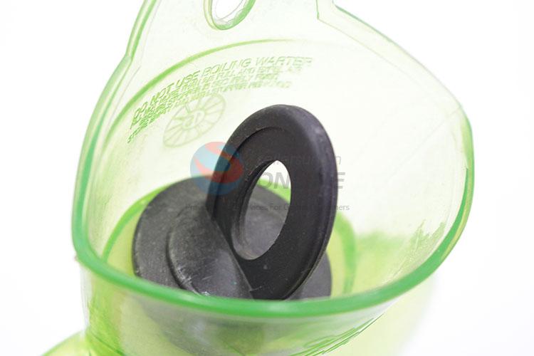 Round Design Green PVC Hot Water Bag for Winter