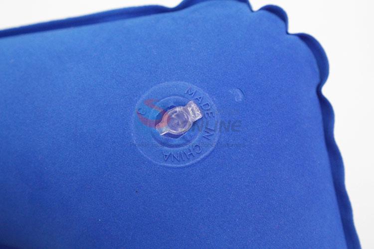 Blue Color Headcare Inflatable Travel U-Pillow