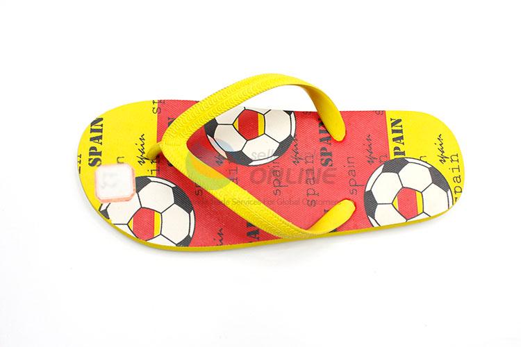 Fashionable Football Printed Summer Slippers for Sale