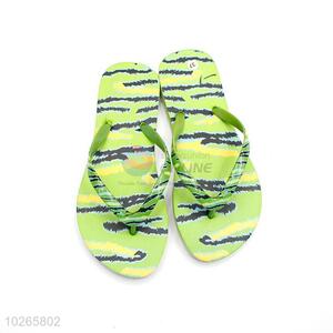 Durable Nice Green Summer Slippers for Sale