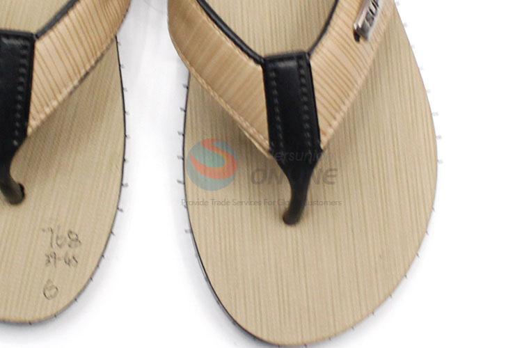 Nice Wooden Color Summer Slippers for Sale