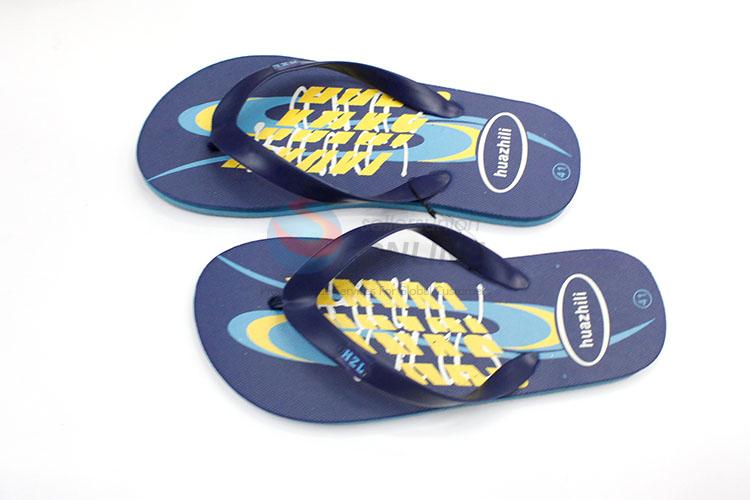 Factory Wholesale Dark Blue Summer Slippers for Sale