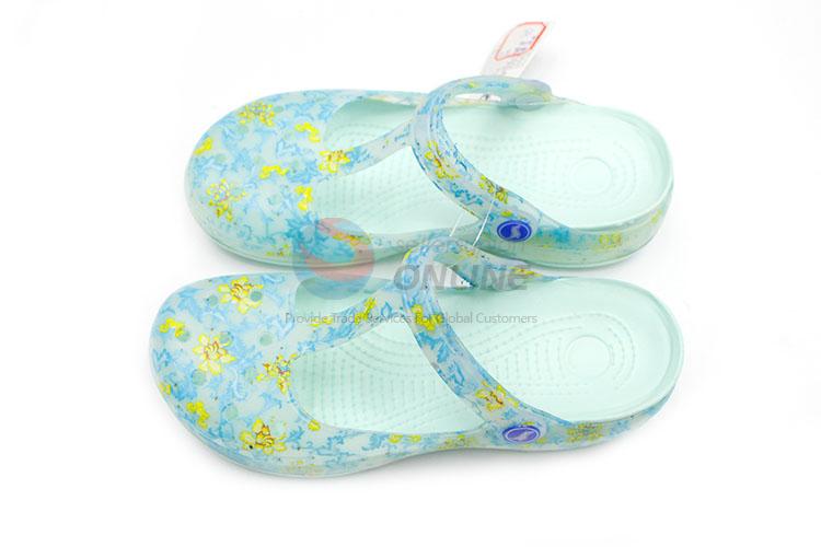 Wholesale Nice Light Green Summer Slippers for Sale