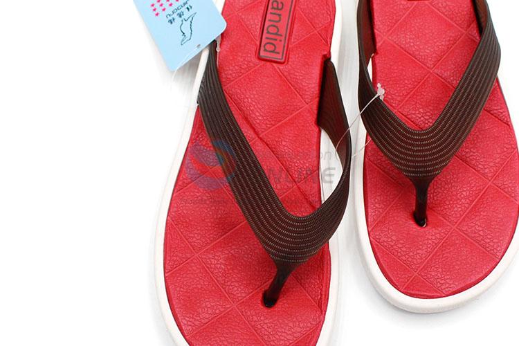 Factory High Quality Red Summer Slippers for Sale