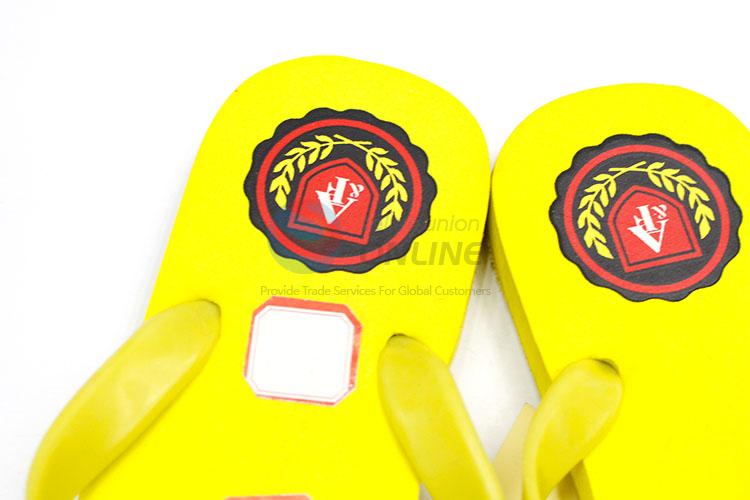 Popular Yellow Summer Slippers for Sale