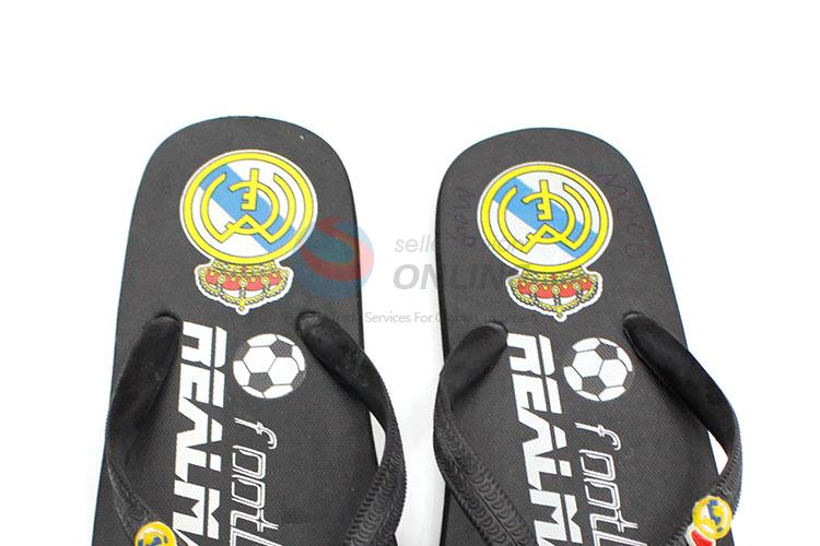 Promotional Football Pattern Summer Slippers for Sale