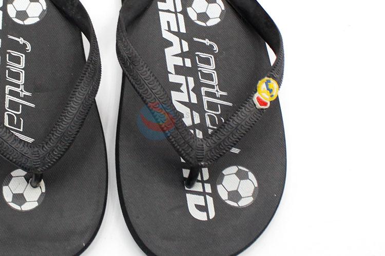 Promotional Football Pattern Summer Slippers for Sale