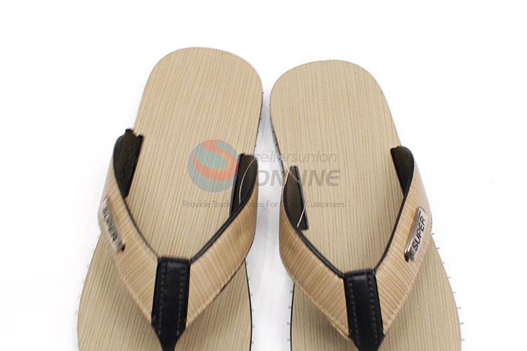 Nice Wooden Color Summer Slippers for Sale