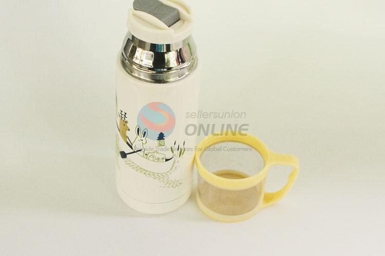 Top Quality Lovely Cartoon Animals Pattern Portable Water Bottle Water Cup/304 Stainless Steel Vacuum Cup