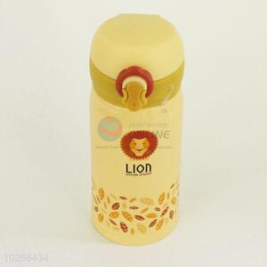 Best Low Price Cartoon Lion Pattern Water Bottle 201 Stainless Steel Vacuum Cup Portable Water Bottles