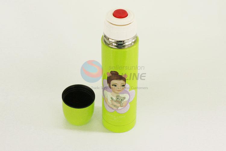 Lovely Cartoon Girl Pattern Portable Water Bottle Water Cup/304 Stainless Steel Vacuum Cup