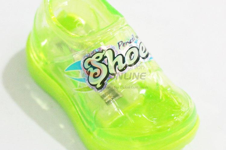 New style cool colorful shoe shape 4pcs pencil sharpeners