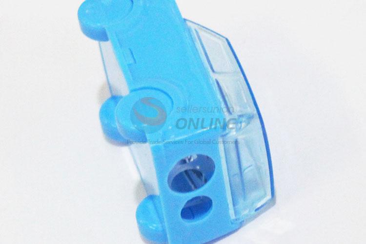 Popular top quality low price car shape 4pcs pencil sharpeners