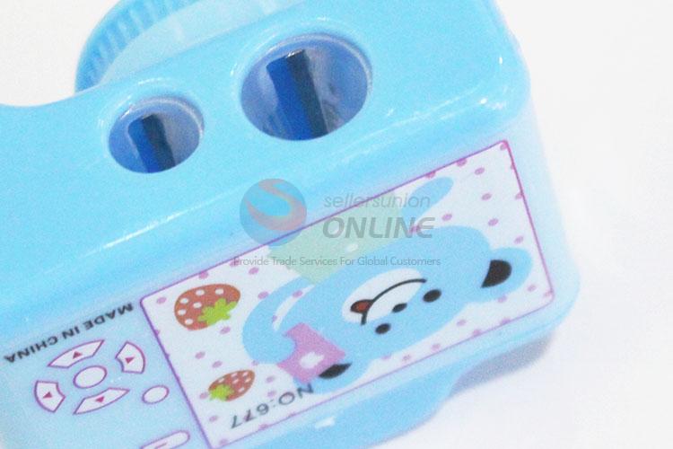 Popular low price high sales camera shape 4pcs pencil sharpeners