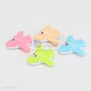 High sale best daily use plane shape 4pcs pencil sharpeners